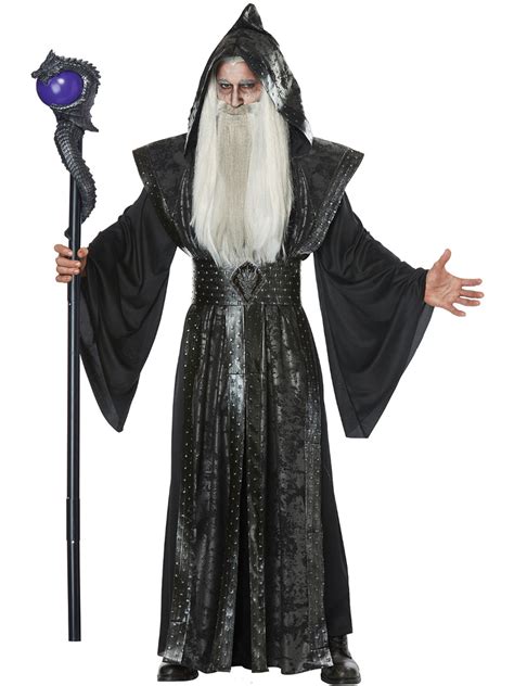 Evil Dungeon Master Wizard Warlock Men's Costume