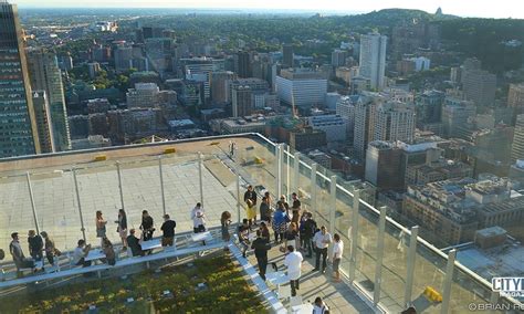 Montreal Lookout Au Sommet Observation Deck