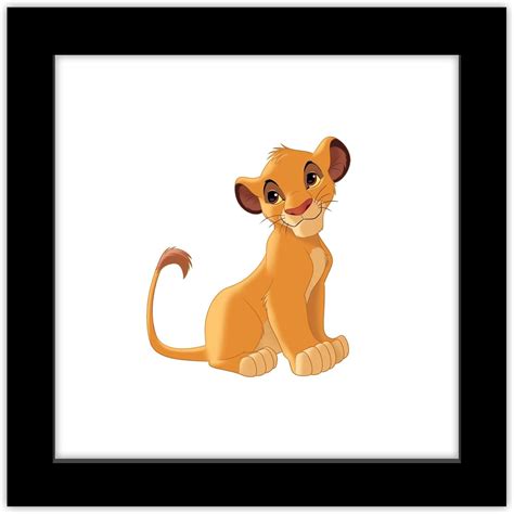 Amazon.com: Trends International Gallery Pops Disney The Lion King - Young Simba Wall Art Wall ...