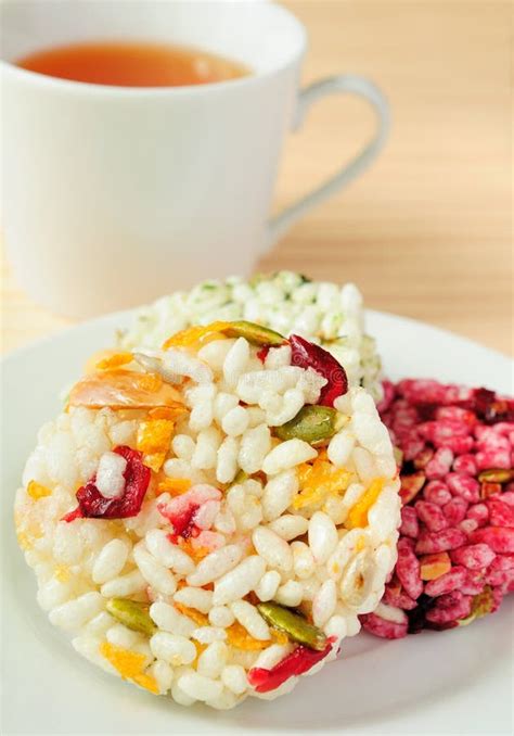 Puffed rice cakes stock photo. Image of cooking, rice - 23831430