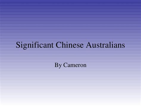 Chinese australians