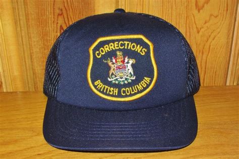 CORRECTIONS British Columbia Original Vintage 80s Navy Blue