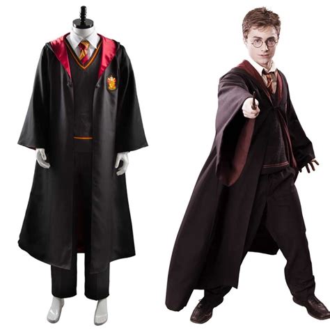 Harry Potter Gryffindor Robe Uniform Harry Potter Cosplay Costume ...