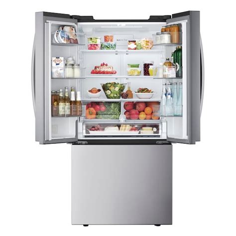 LG Counter-depth Counter Depth MAX 20.8-cu ft French Door Refrigerator ...