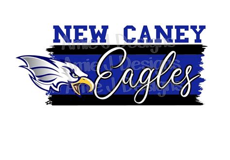 New Caney Eagles Jagged Mascot Texas PNG Sublimation Design - Etsy