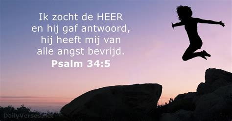 Psalm 34:5 - Bijbeltekst - DailyVerses.net