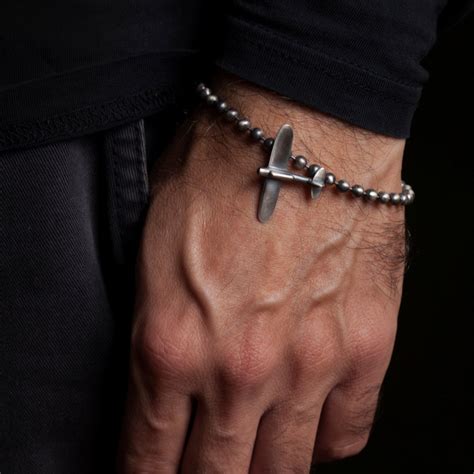 Airplane Gifts for Men Airplane Bracelet With Ball Chain in - Etsy Israel