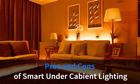 Pros and Cons of Smart Under Cabinet Lighting – VST Lighting