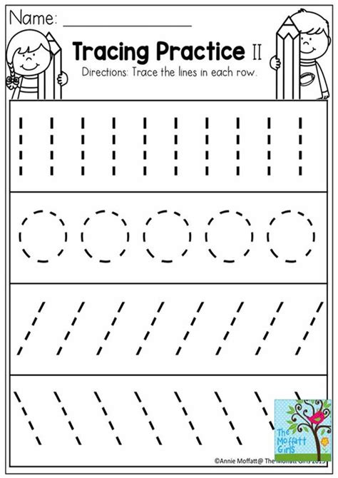 Free And Easy To Print Tracing Lines Worksheets | Preschool writing, Tracing worksheets ...