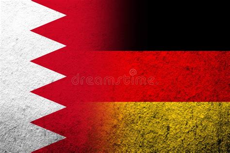 Kingdom of Bahrain Red and White National Flag Waving in the Wind on a Beautiful Summer Blue Sky ...