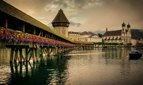 POW: The Chapel Bridge in Lucerne Switzerland - Find Away Photography