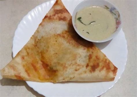 Masala dosai with coconut chutney Recipe by sumithra jayaraj - Cookpad