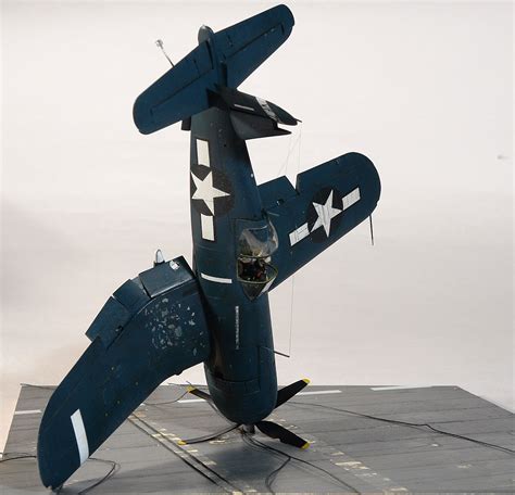 Plastic airplane model F4U-4 Corsair "Guys, look what I can do!" | Model Kits: cars, ships ...