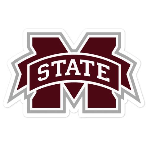 Mississippi State Bulldogs NCAA Logo Sticker