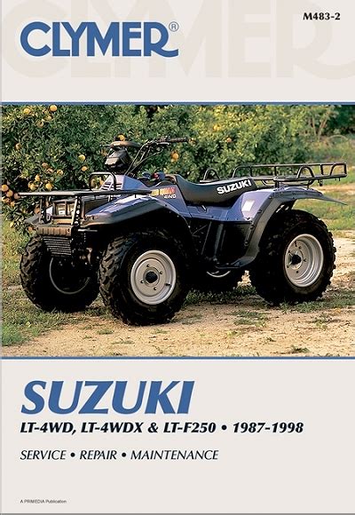 Suzuki ATV Repair Manual for QuadRunner and King Quad, 1987-1998