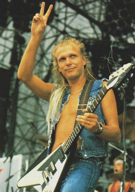 Michael Schenker (Feb/1987/Burrn) for @lapinkpig | デスメタル, リッチーブラックモア ...