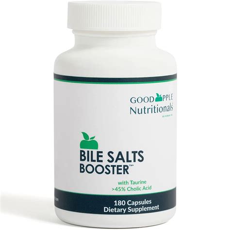 Bile Salts Booster for Gallbladder and No Gallbladder|Aids in Nutrient Absorption including Fat ...