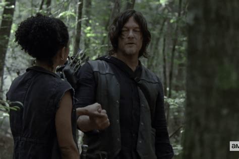 The Walking Dead’s Daryl and Connie spark major romance rumours as they hold hands in poignant scene