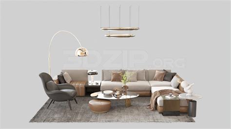 4149. Free 3D Sofa Model Download