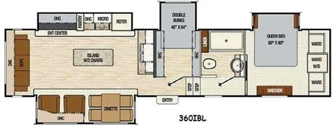 24 Ft Small 5Th Wheel Camper Floor Plans - floorplans.click