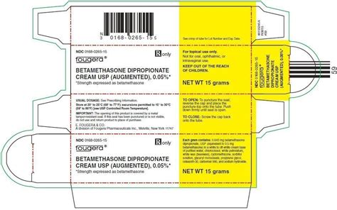 Betamethasone Cream Augmented - FDA prescribing information, side ...