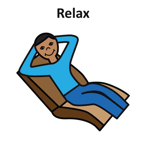 Relaxation techniques clipart - Clipground