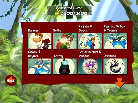 Rayman Jungle Run - Karta hry | GAMES.CZ