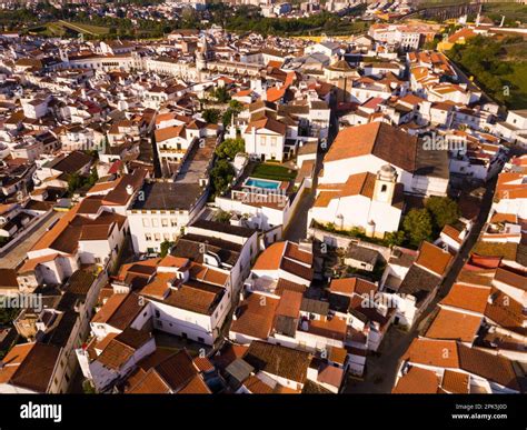 Aerial view of Elvas, Portugal Stock Photo - Alamy