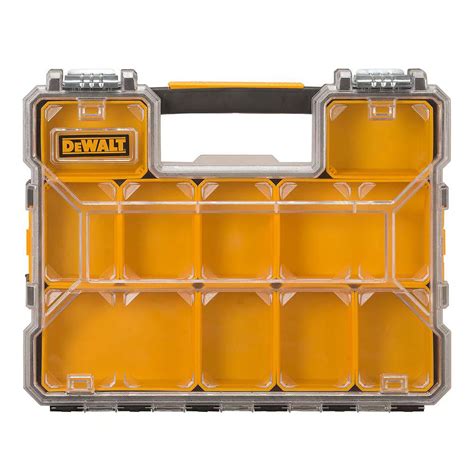 DEWALT 10-Compartment Shallow Pro Small Parts Organizer | The Home ...
