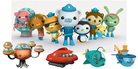 Octonauts - Characters and Vehicles Diagram | Quizlet