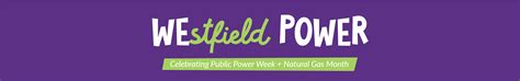 Public Power + Natural Gas Month: Win $100 OFF your utility bill | WG+E - Westfield Gas ...