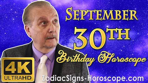 September 30 Zodiac Horoscope and Birthday Personality | September 30th Birthday Personality ...