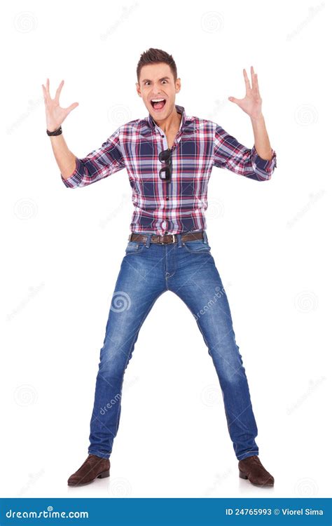 Man Going Crazy Stock Photos - Image: 24765993