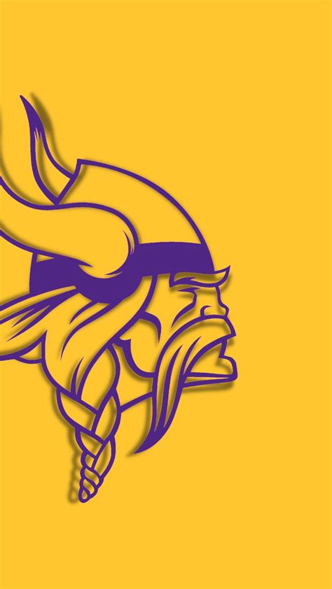 Minnesota VIKINGS Logo Purple Wallpaper