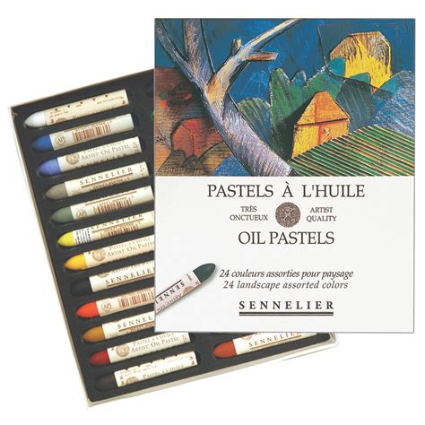 Sennelier Oil Pastel Set, 24-Colors, Landscape - Walmart.com - Walmart.com