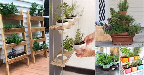 26 Productive DIY Porch Herb Garden Ideas | Balcony Garden Web