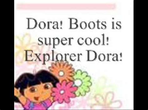 Dora Dora Dora The Explorer Theme Song Lyrics - Theme Image