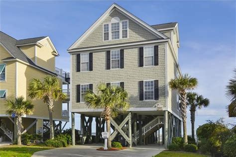 5 Bedroom Oceanfront Beach House vacation rental in Garden City Beach, South Carolina. Available ...