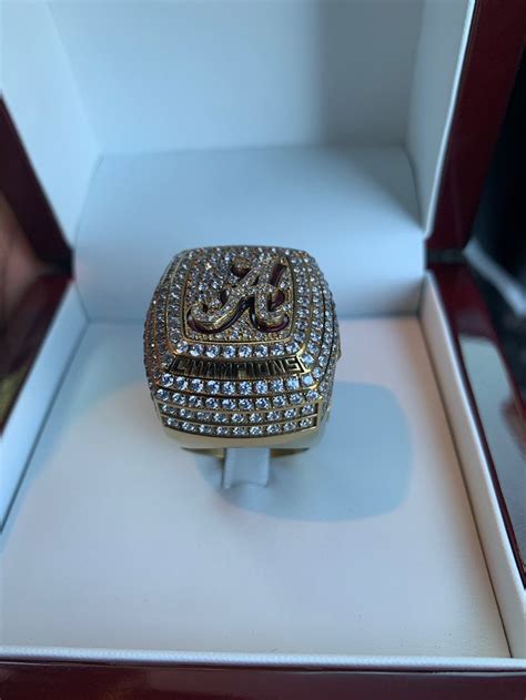 LOOK: Alabama players receive 2018 SEC title rings after steak and ...