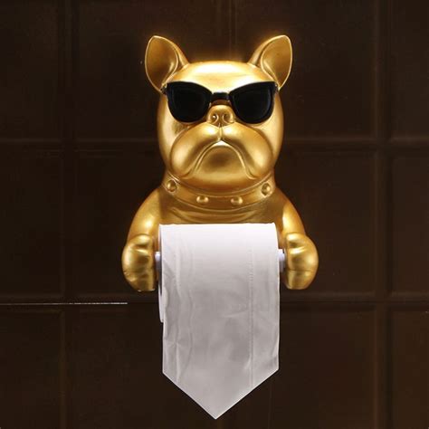 French Bulldog Paper Towel Holder Feajoy Unique Toilet Paper Holder ...