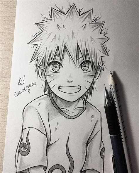 13+ Anime Sketch Manga Smile | Naruto dibujos a lapiz, Naruto a lapiz ...