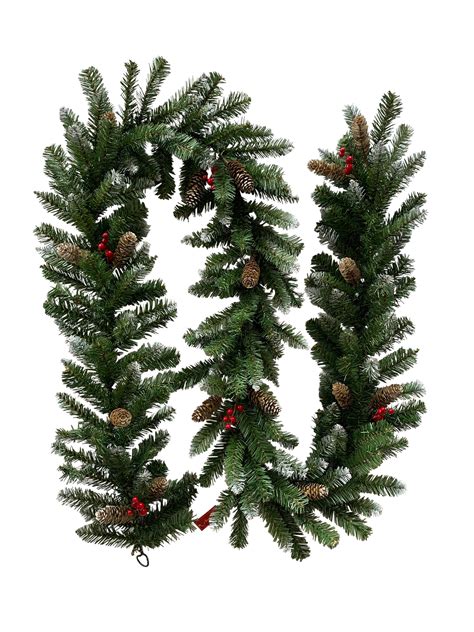 Christmas Garland with Pine Cones & Berries, 274cmL | Swish Collection ...