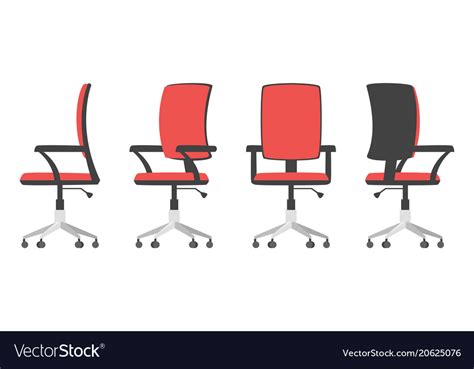 Office chair Royalty Free Vector Image - VectorStock