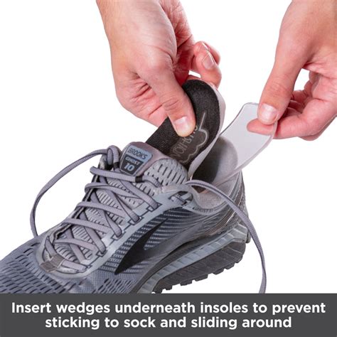 Medial & Lateral Heel Wedge Inserts | Varus / Valgus Insoles for Shoes