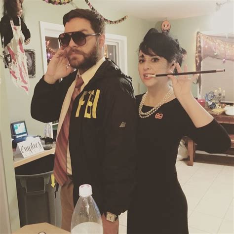 Burt Macklin, FBI, and Janet Snakehole | Easy couple halloween costumes ...