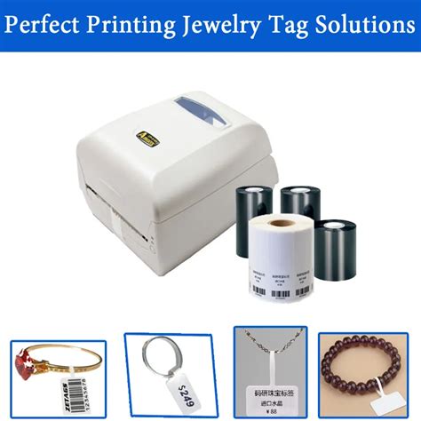 Jewelry Tag printing solution Label Bar code Printer Package with printing templates -in ...