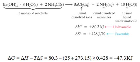 Solved Ba (OH)2 8 H20(s) 2 NH4Cl(s) BaCl2(ag) 2 NH3(ag) 10 | Chegg.com