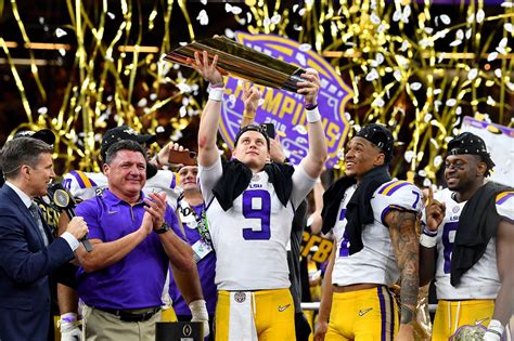 LSU wins the College Football Playoff Championship - Team Speed Kills