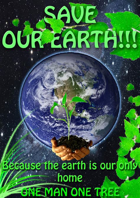 Save Earth Poster by CptODIX on DeviantArt