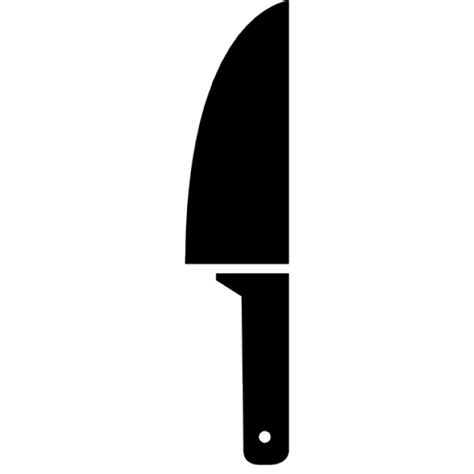 Chef Knife Silhouette at GetDrawings | Free download